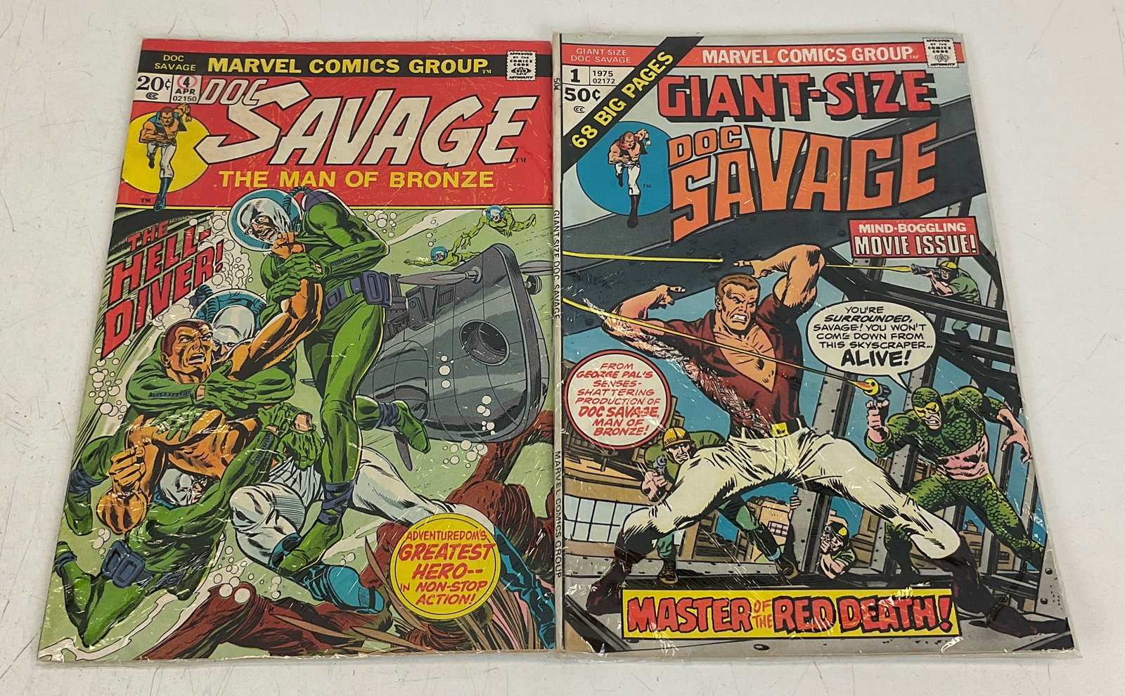 Doc Savage Comic Books - 3