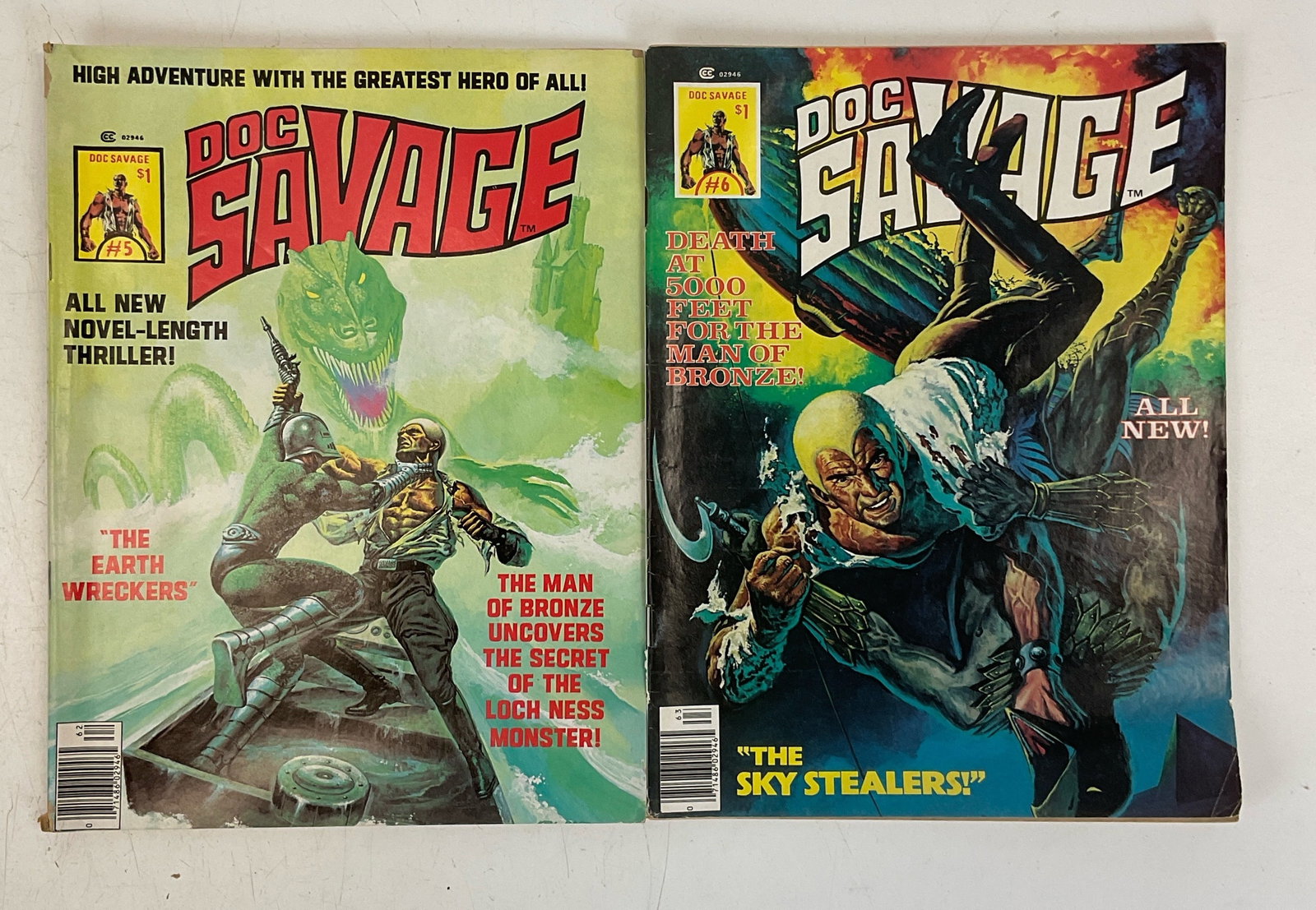 Doc Savage Comic Books - 6