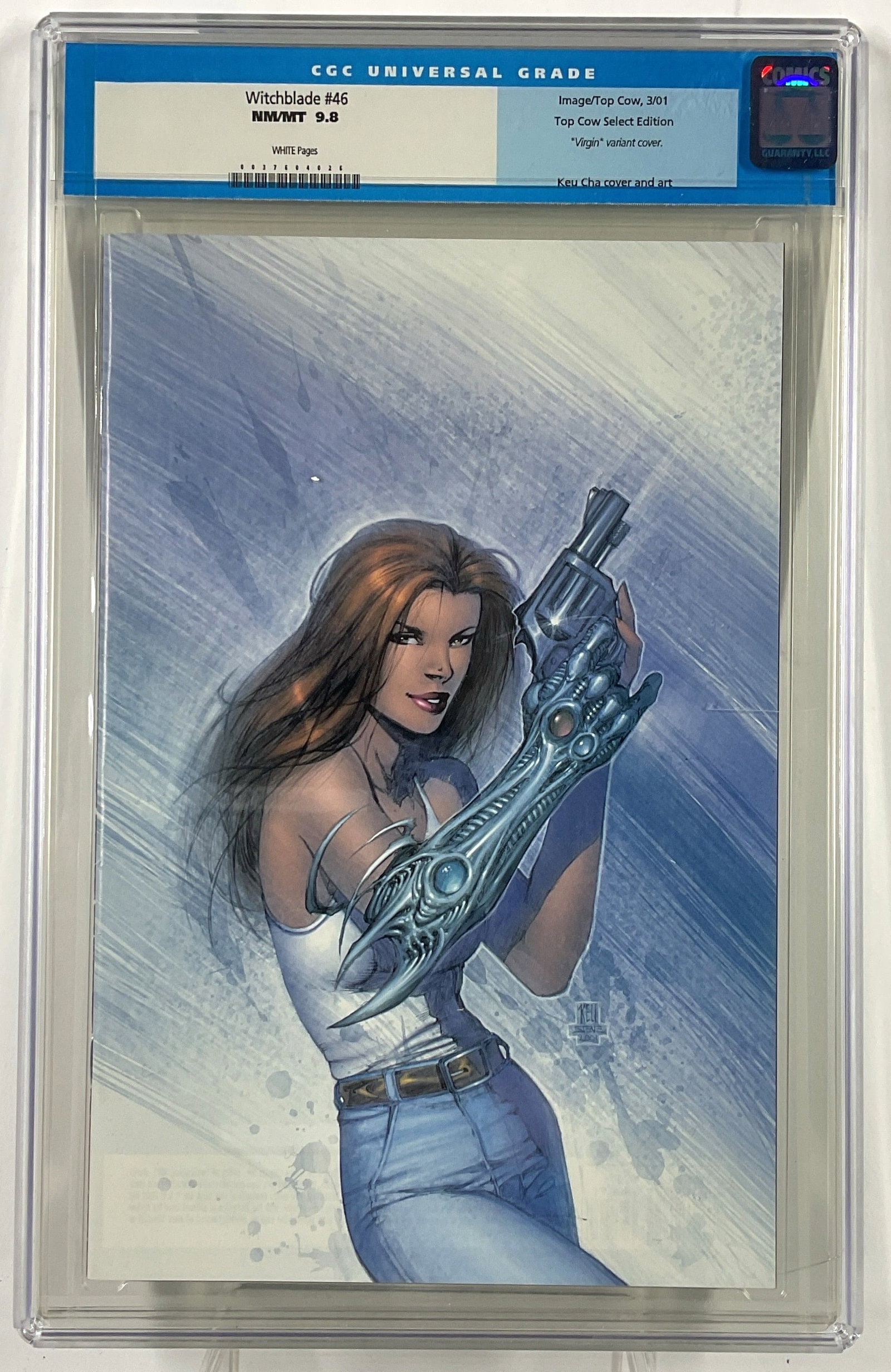 Witchblade #46 (Image/Top Cow, 2001) CGC NM/MT 9.8 White Pages (1 of 3)