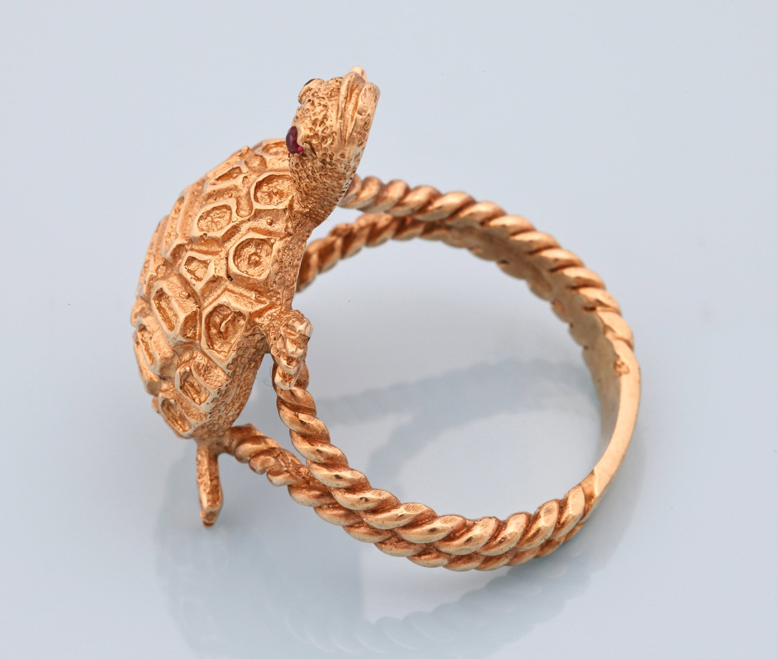 14k YG Ruby Ring - 5