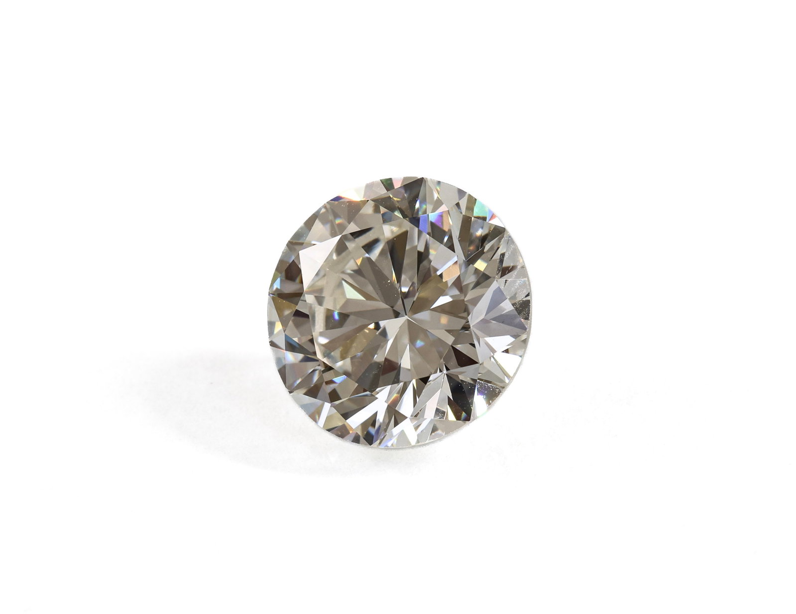 GIA 3.10 Carat G VS1 Round Brilliant Diamond - 2
