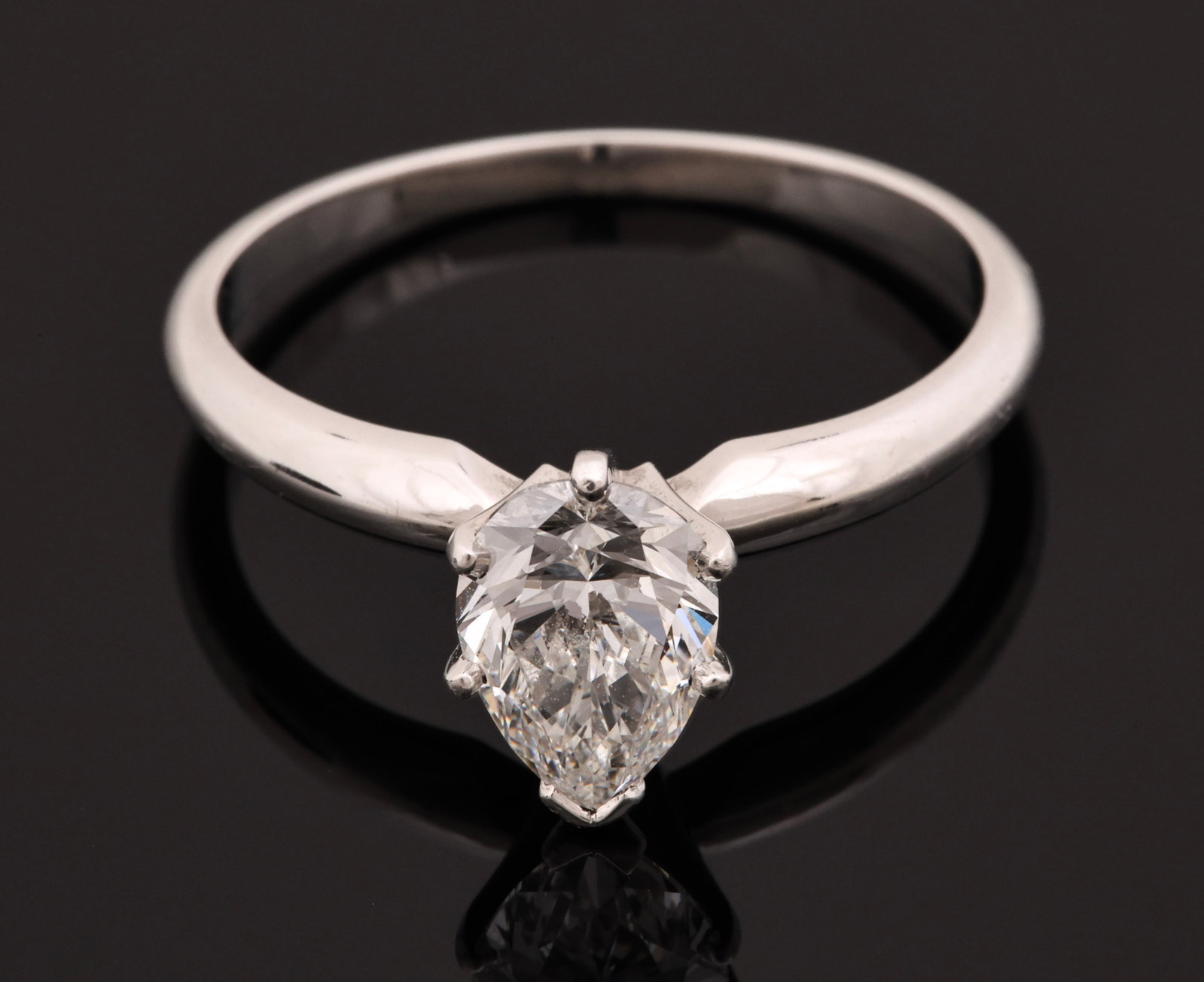 Platinum Diamond Ring, 1 Carat (1 of 6)