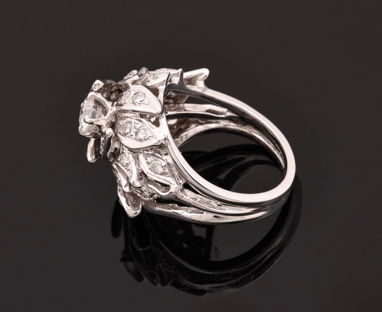 14k WG Diamond Ring - 8