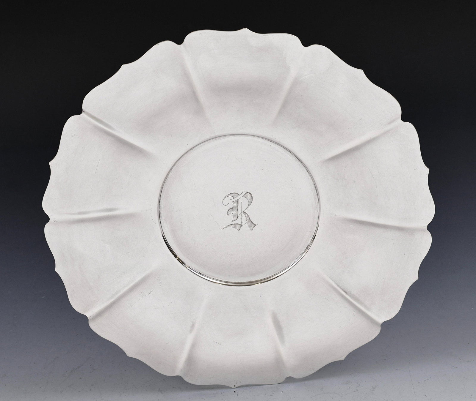 Watson "Exemplar" Sterling Silver Sandwich Plate (1 of 6)