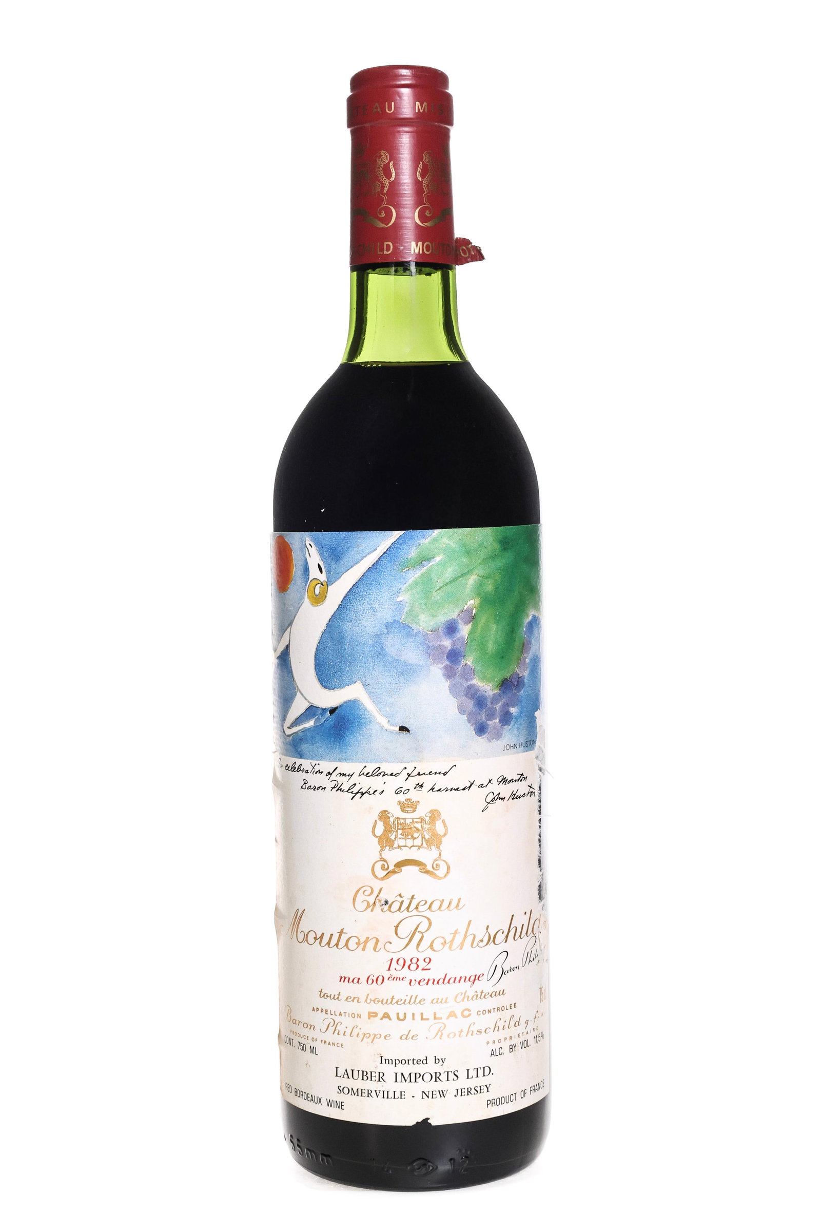 Chateau Mouton Rothschild 1982 (1 of 7)