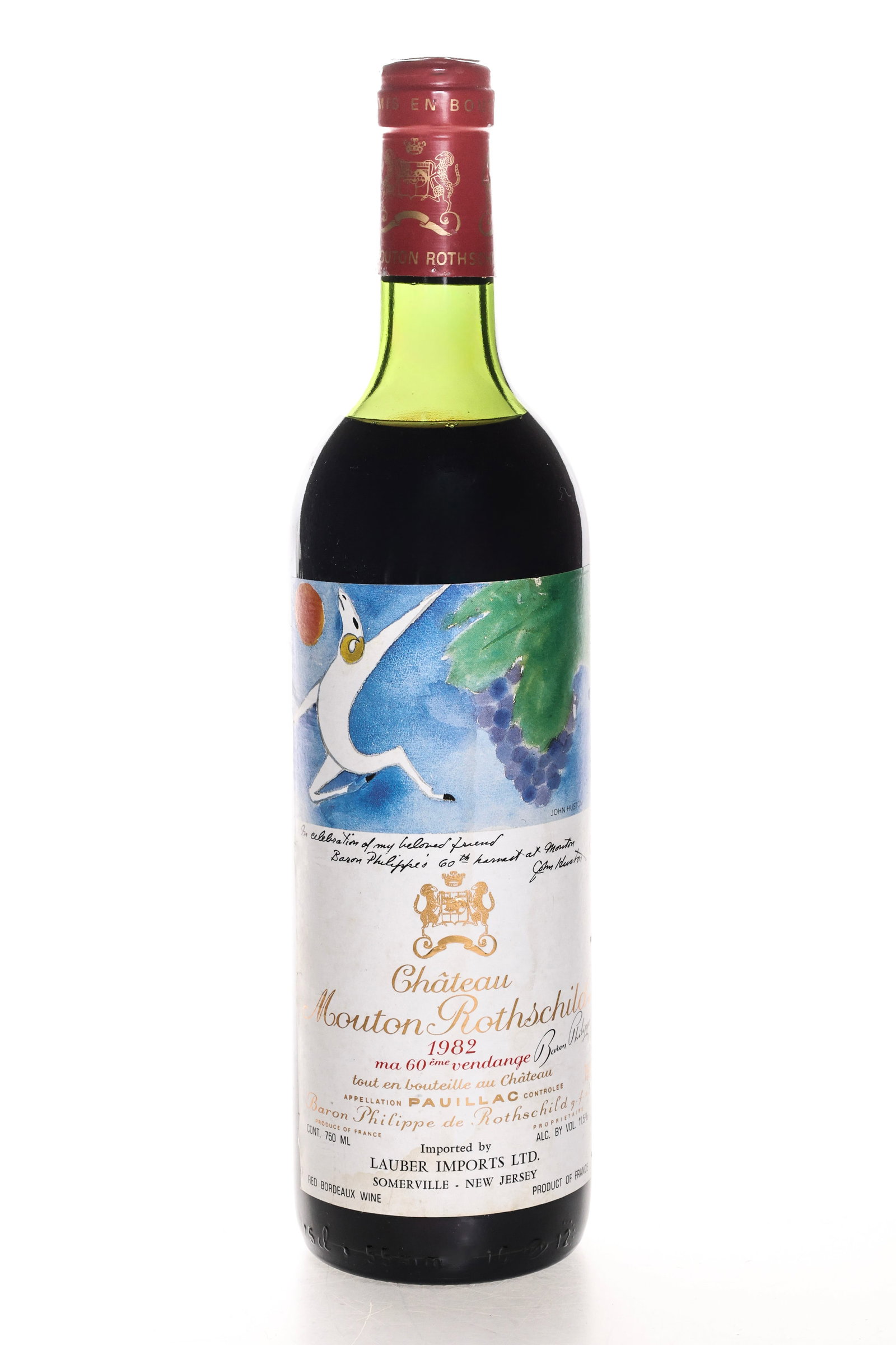 Chateau Mouton Rothschild 1982 (1 of 6)