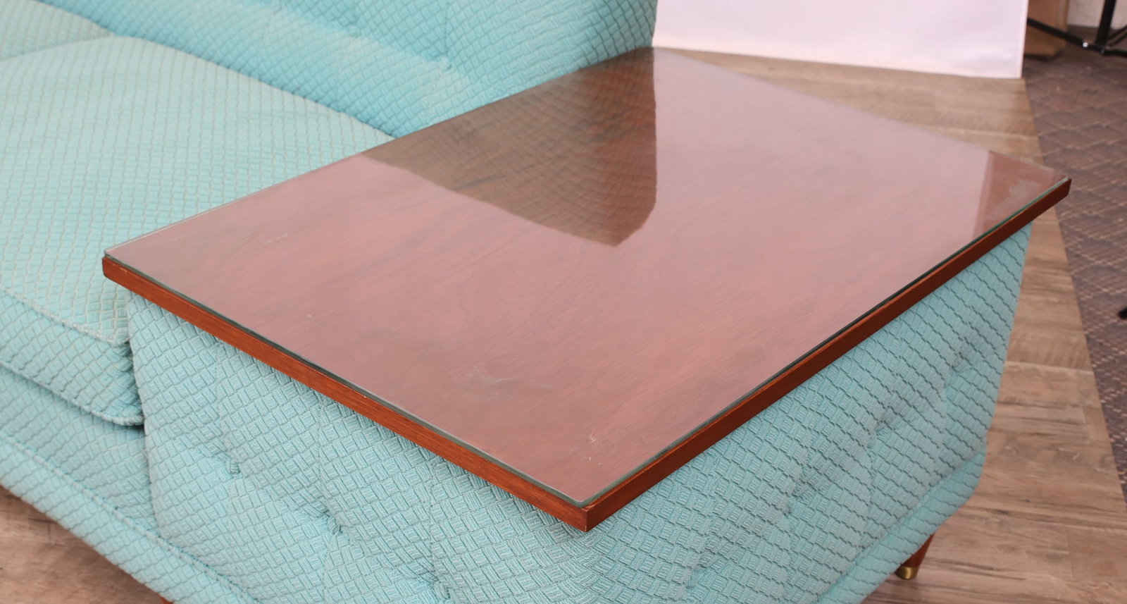 Sofa With Integrated Side Tables - 12