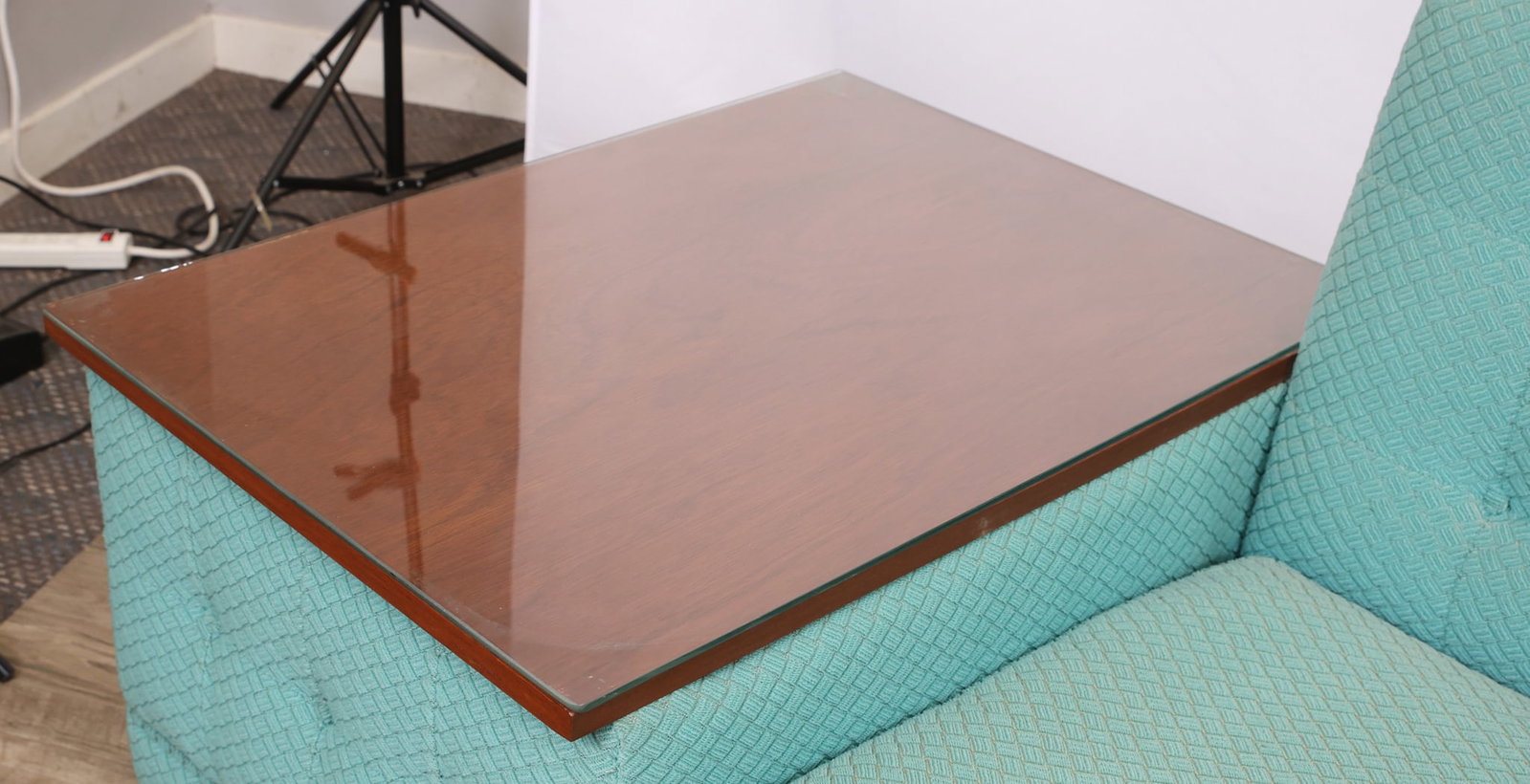 Sofa With Integrated Side Tables - 13