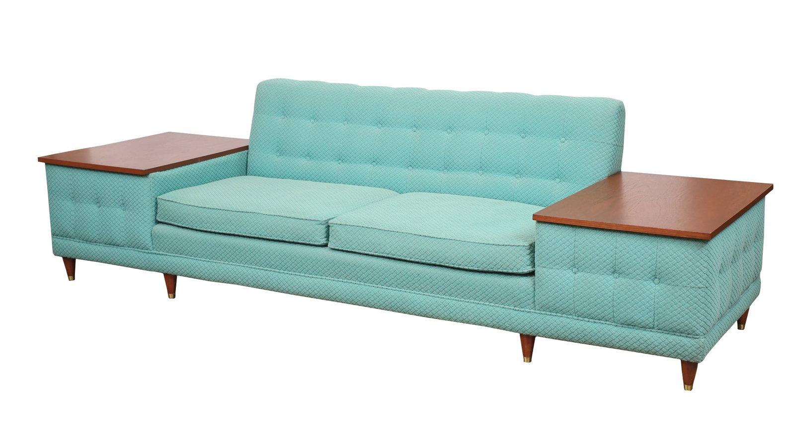 Sofa With Integrated Side Tables - 2