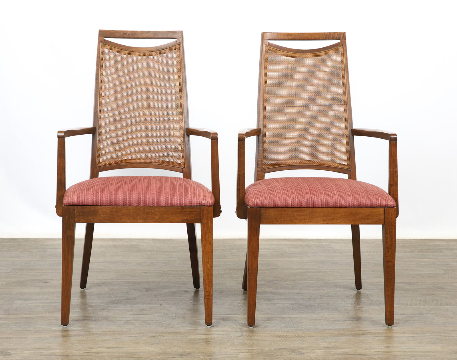 Cane Back Accent Chairs - 2