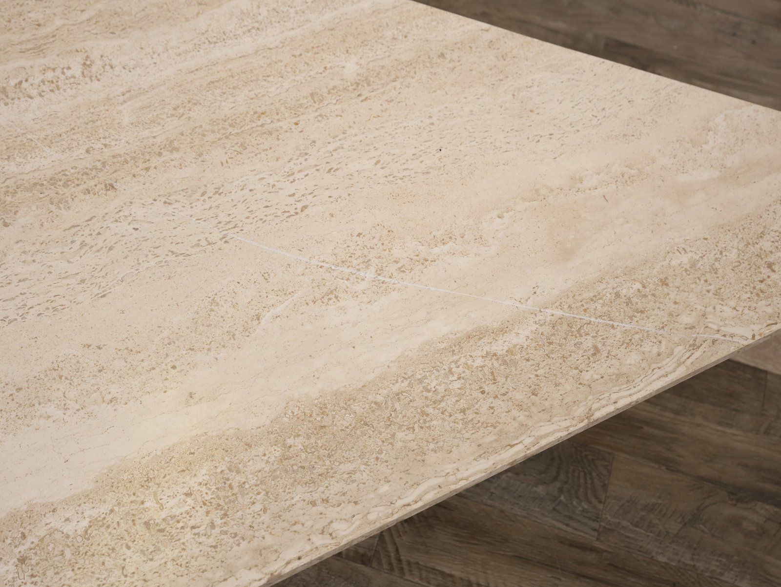 Travertine Two-Piece Coffee Table - 14