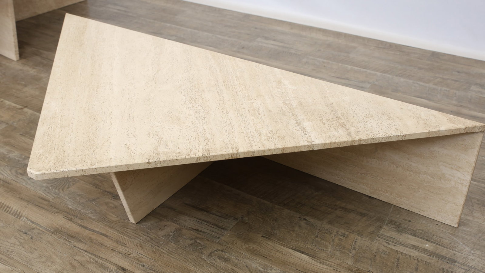 Travertine Two-Piece Coffee Table - 6