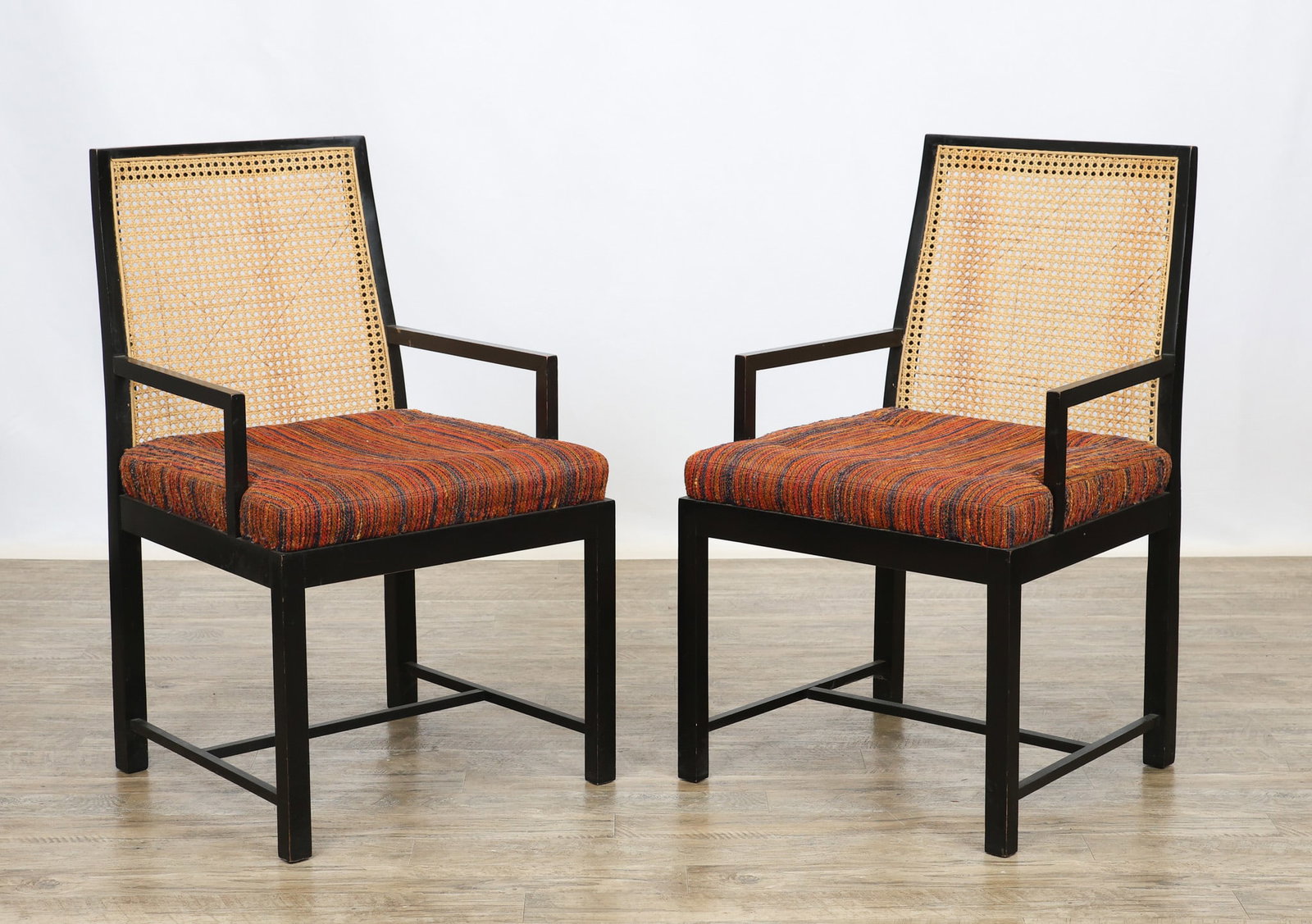 Cane Back Dining Chairs - 3