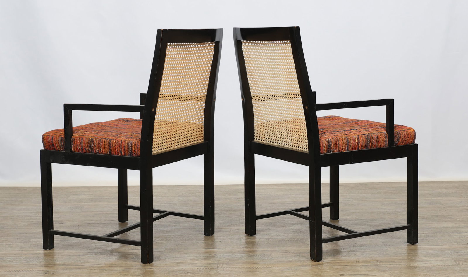 Cane Back Dining Chairs - 4