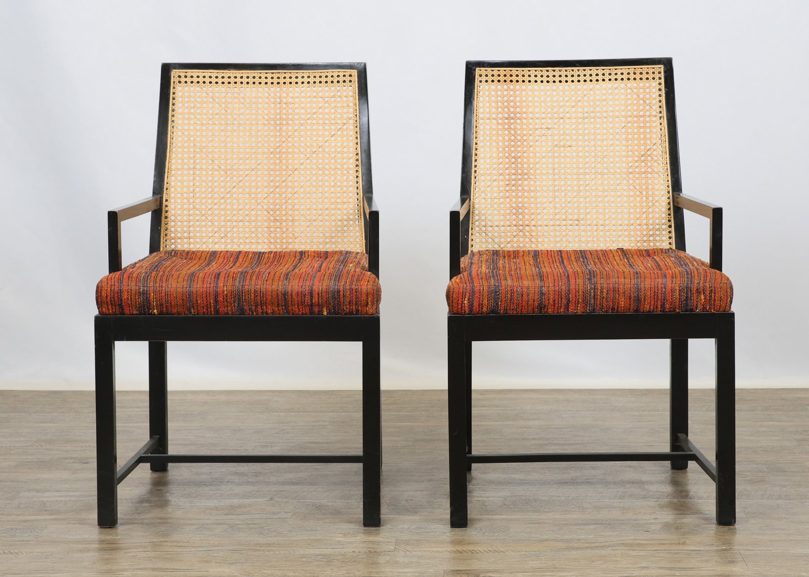 Cane Back Dining Chairs - 5