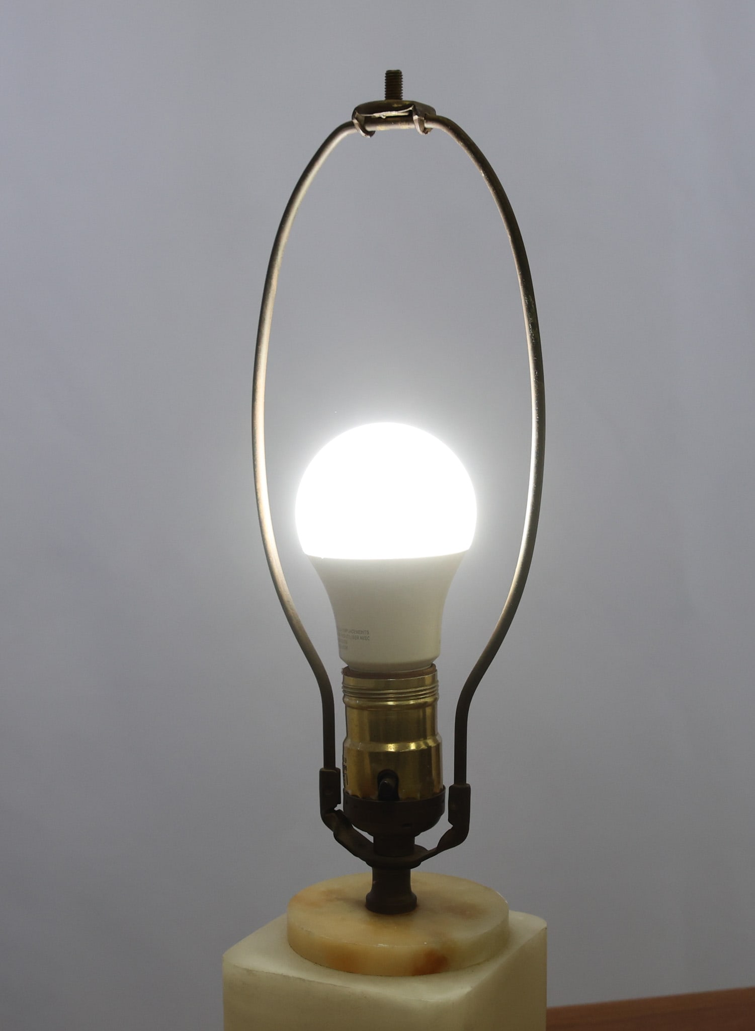 Stacked Alabaster Lamps - 10