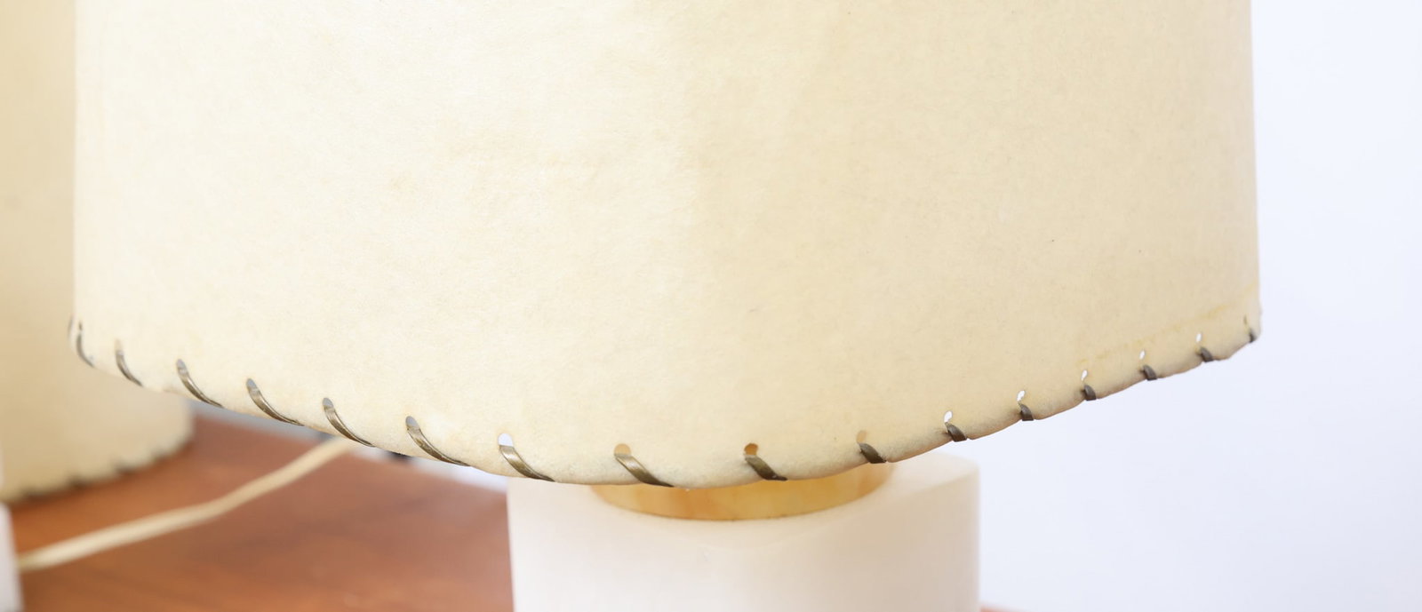 Stacked Alabaster Lamps - 13