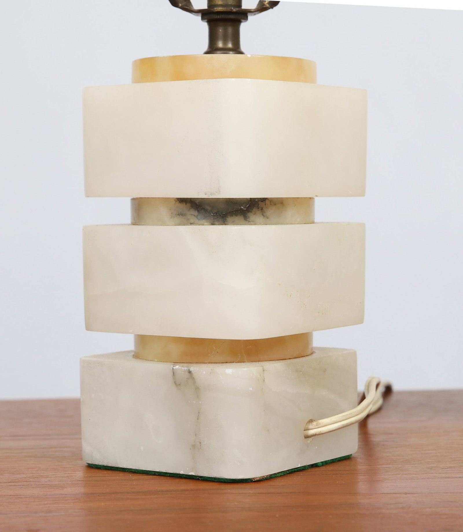 Stacked Alabaster Lamps - 15