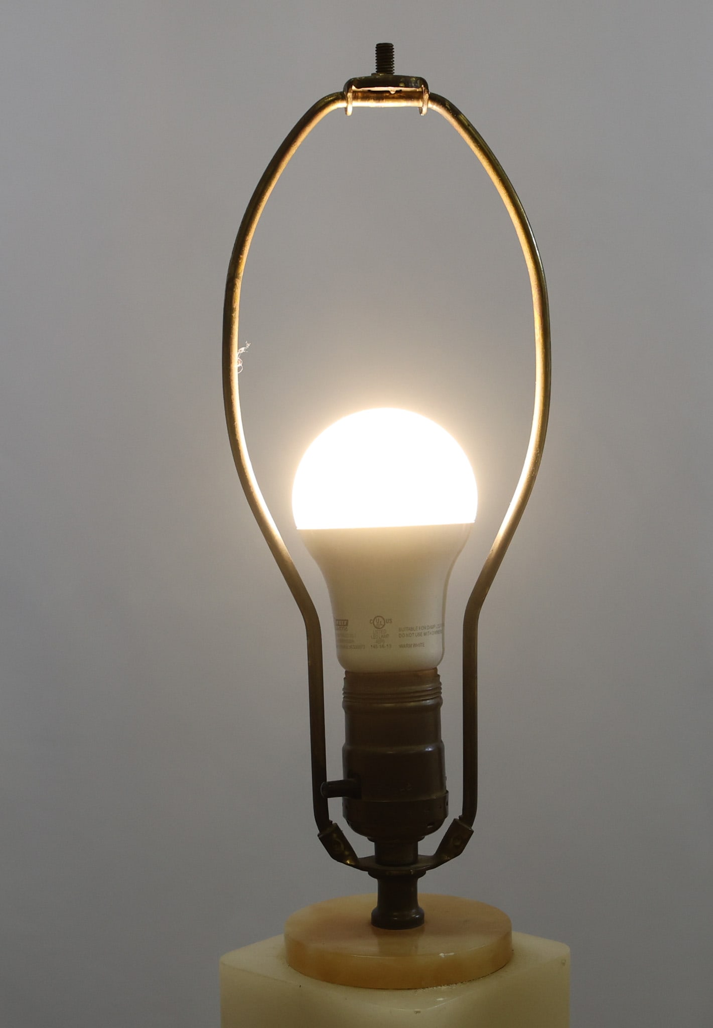 Stacked Alabaster Lamps - 18