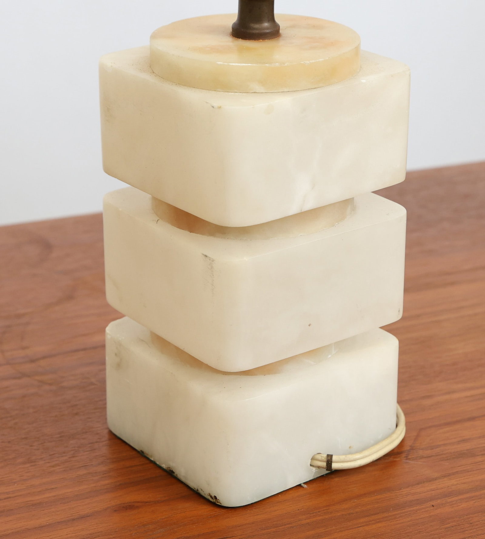 Stacked Alabaster Lamps - 7