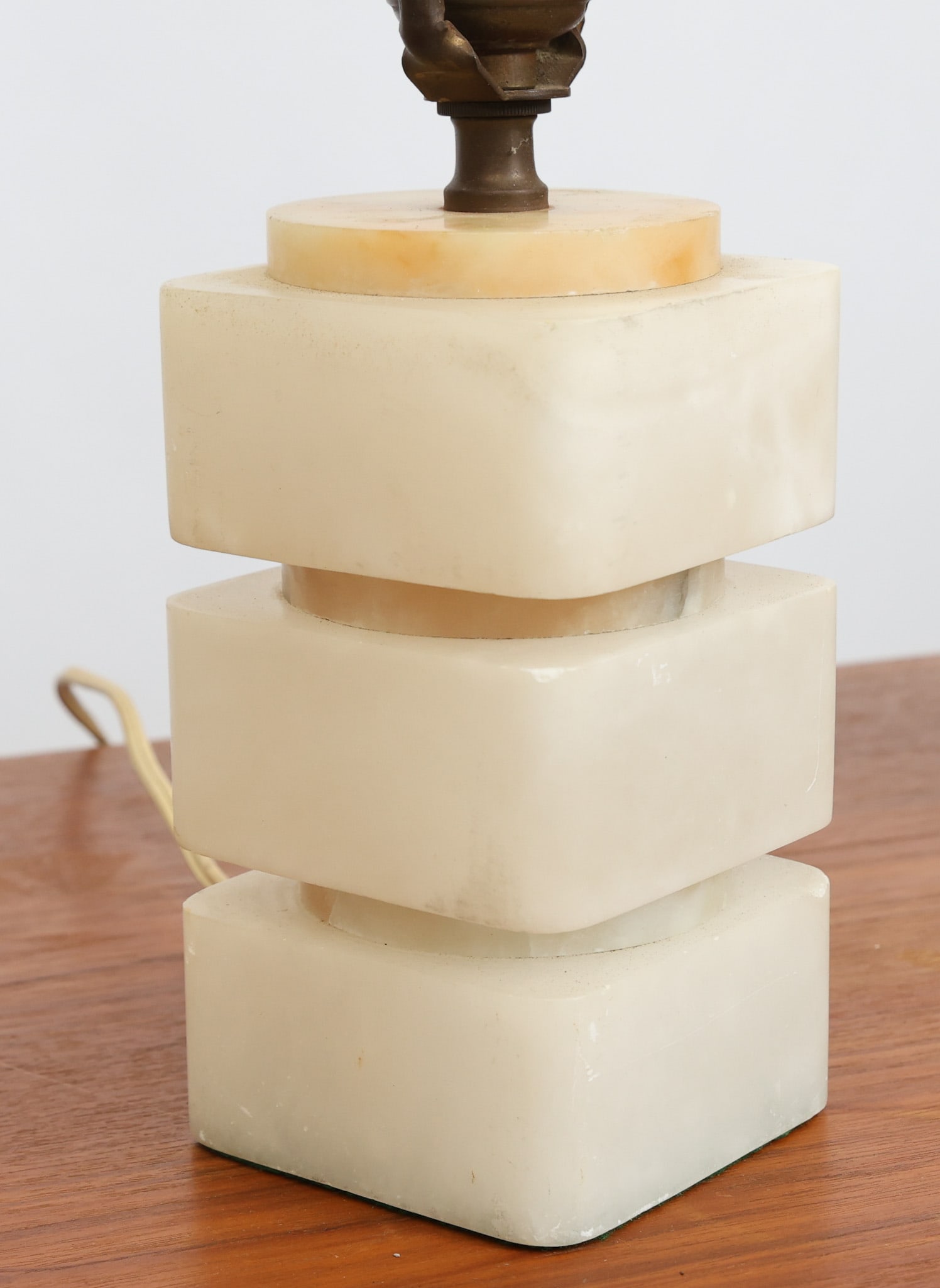 Stacked Alabaster Lamps - 8