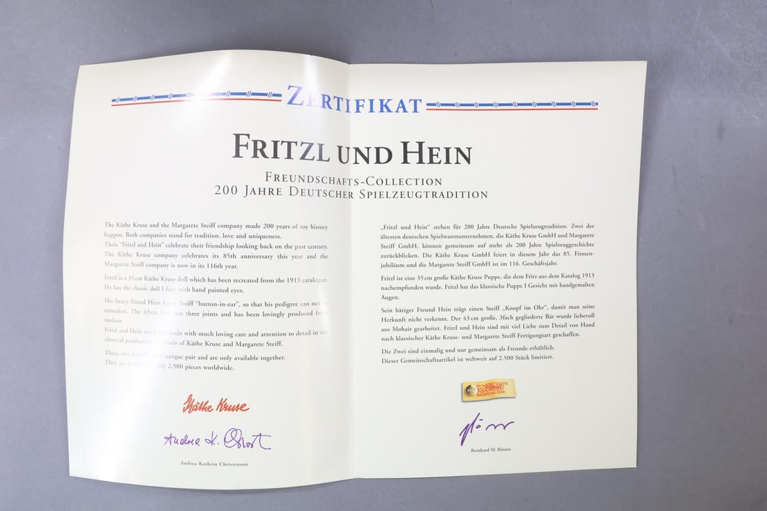 STEIFF & KATHE KRUSE. - 6