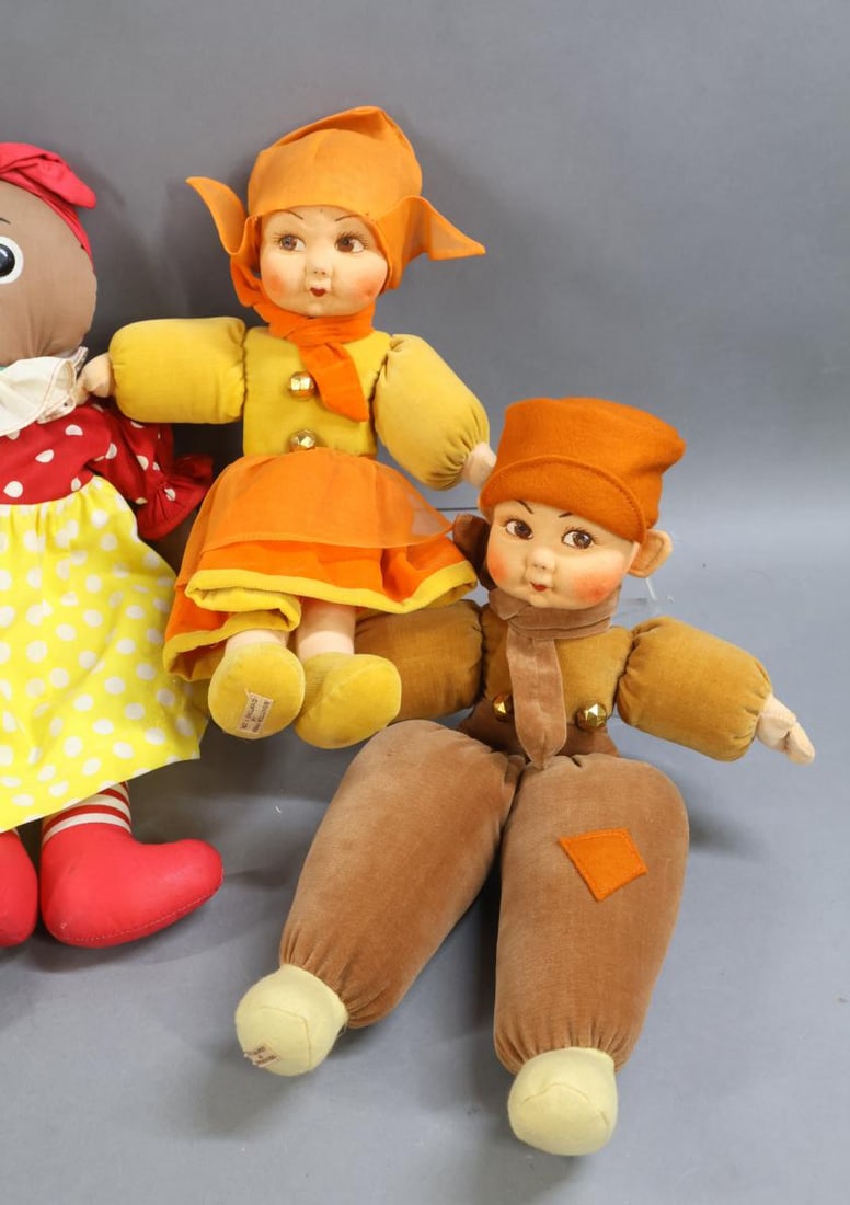 CLOTH DOLLS. - 2