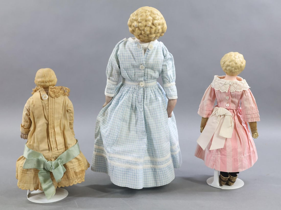 GERMAN BISQUE DOLLS. - 8