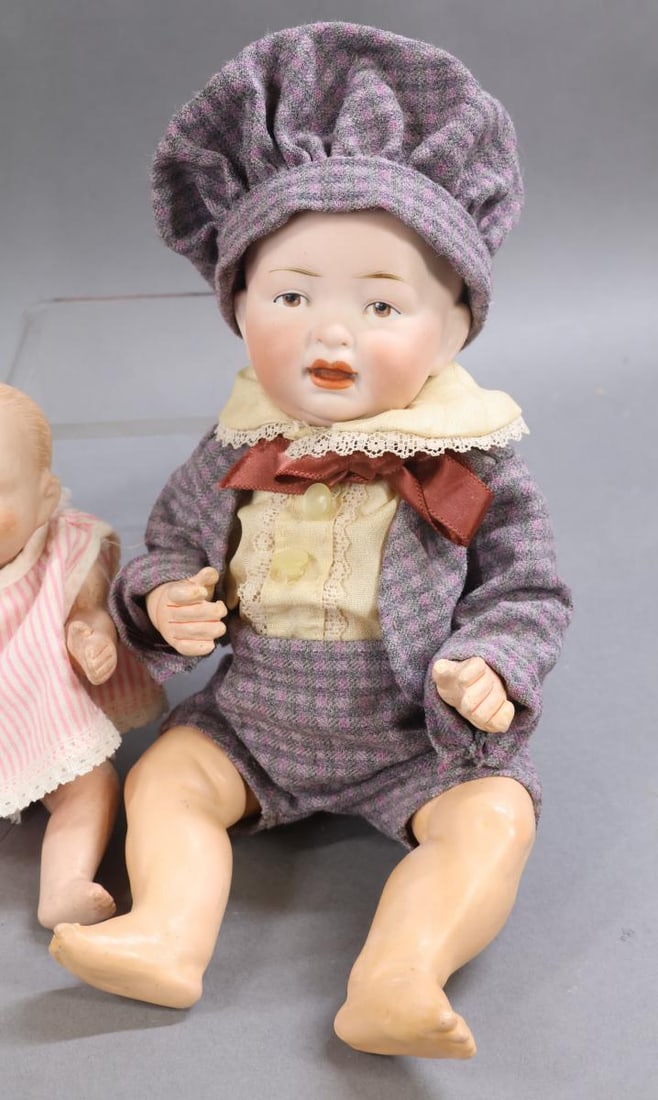 GERMAN BISQUE DOLLS. - 2