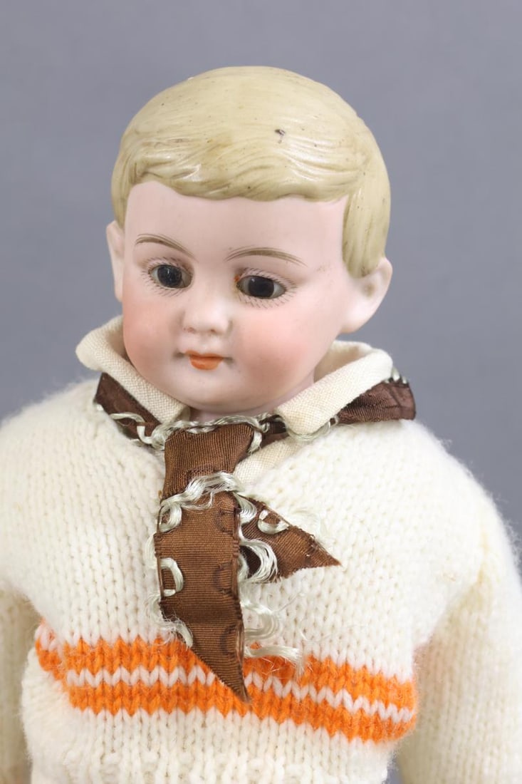 GERMAN BISQUE DOLLS. - 9