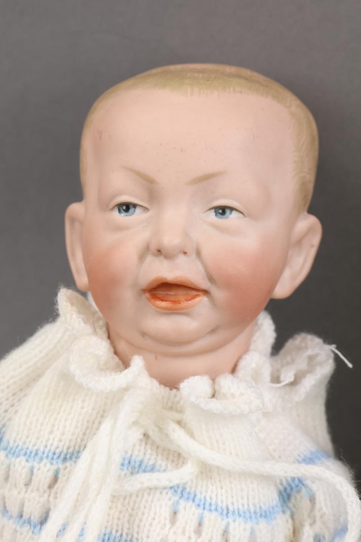GERMAN BISQUE CHARACTER DOLLS. - 3