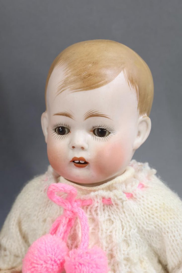 GERMAN BISQUE CHARACTER DOLLS. - 5
