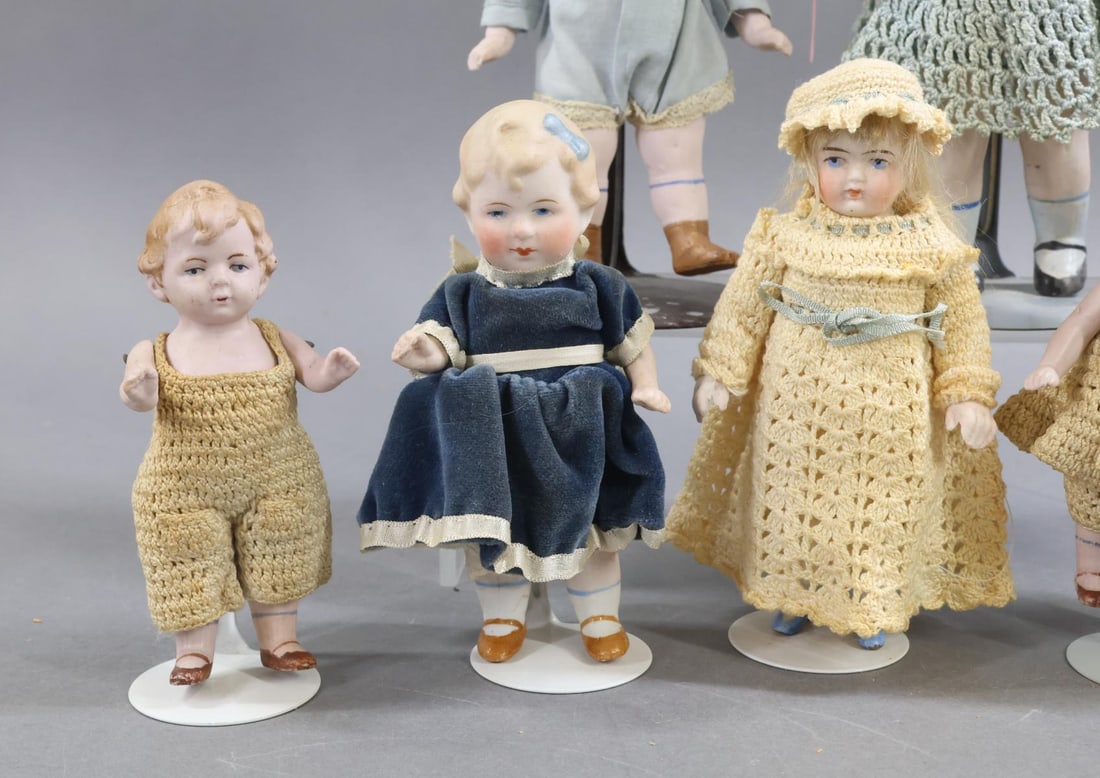 ALL BISQUE DOLLS. - 2