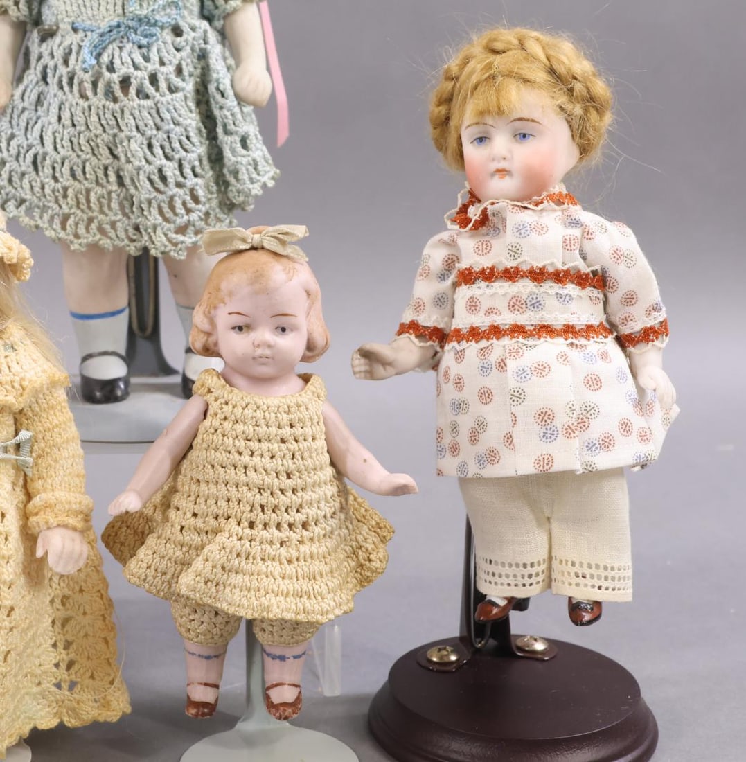 ALL BISQUE DOLLS. - 3