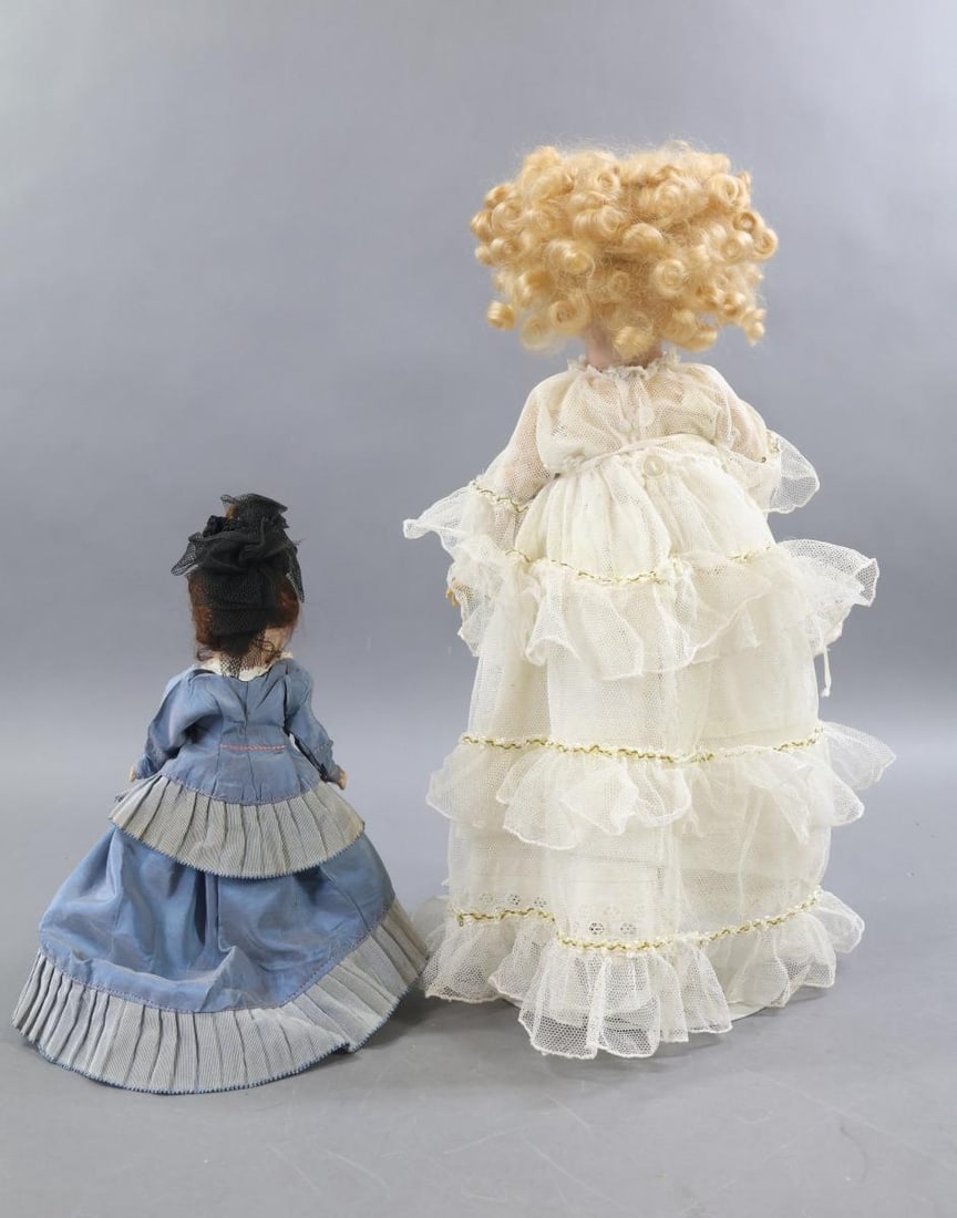 FRENCH BISQUE DOLLS. - 12