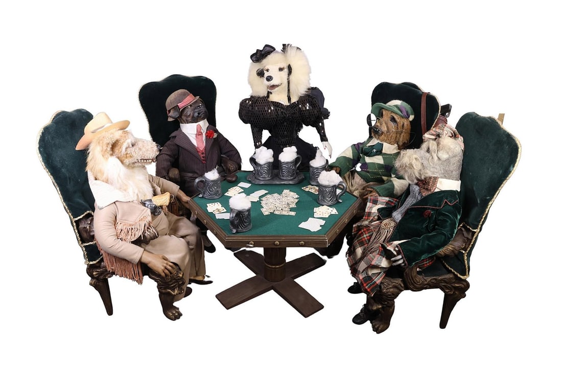 CONTEMPORARY ARTIST DOLL SET. (1 of 20)