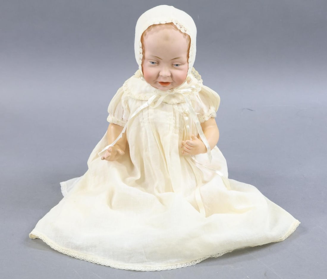 GERMAN BISQUE DOLLS. - 16