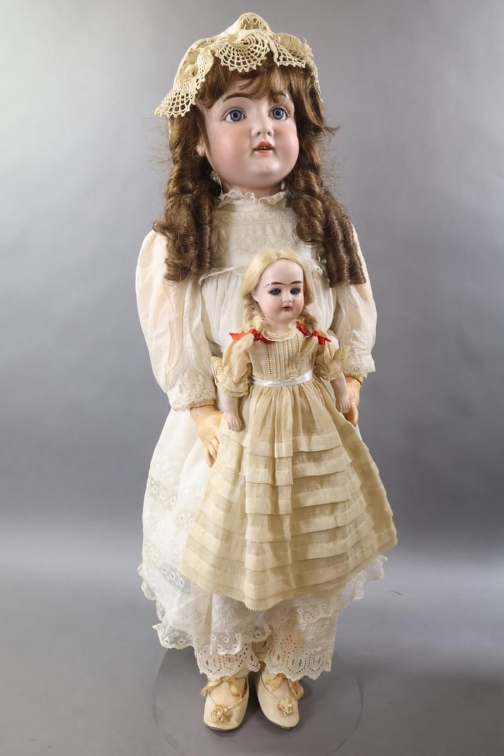 GERMAN BISQUE DOLLS. - 4