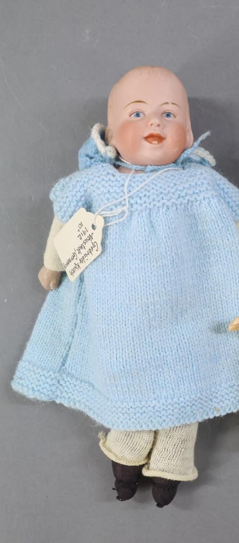GERMAN BISQUE CHARACTER DOLLS. - 2