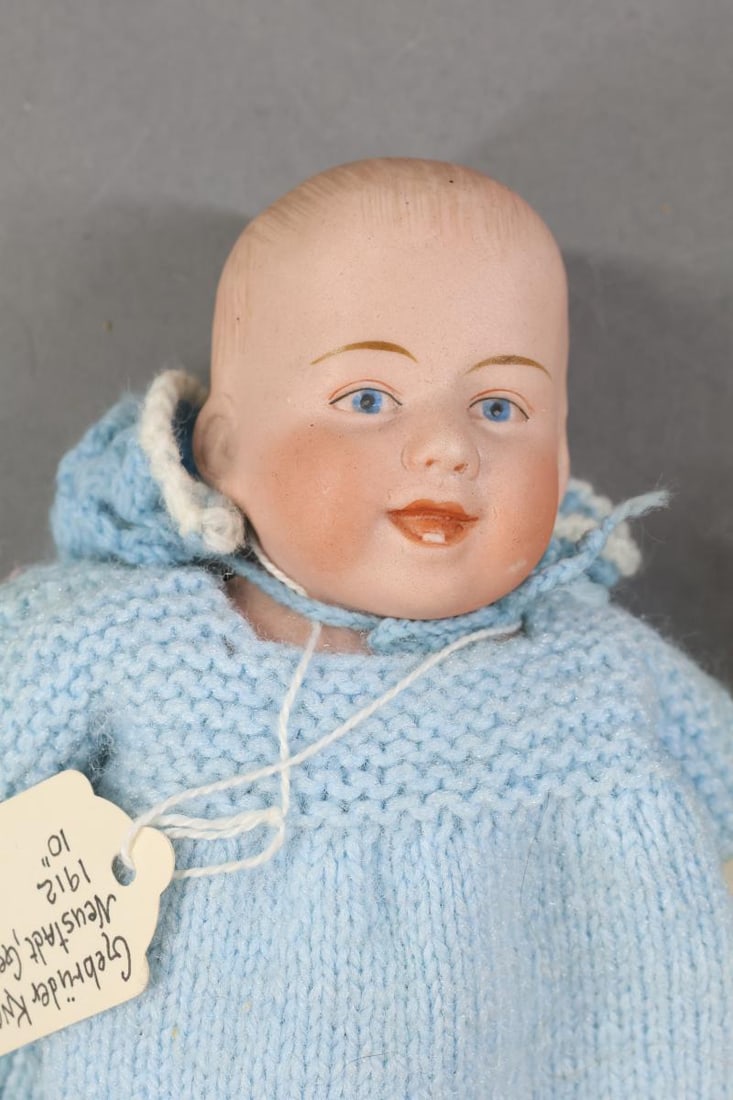 GERMAN BISQUE CHARACTER DOLLS. - 3