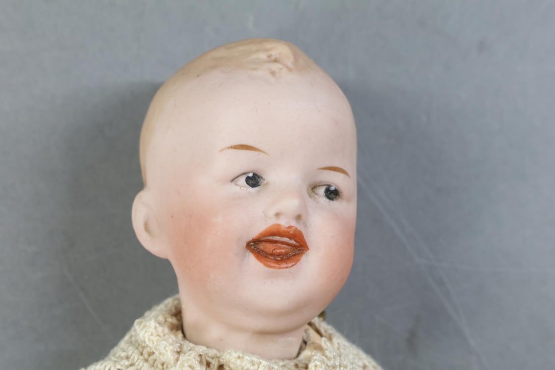 GERMAN BISQUE CHARACTER DOLLS. - 5