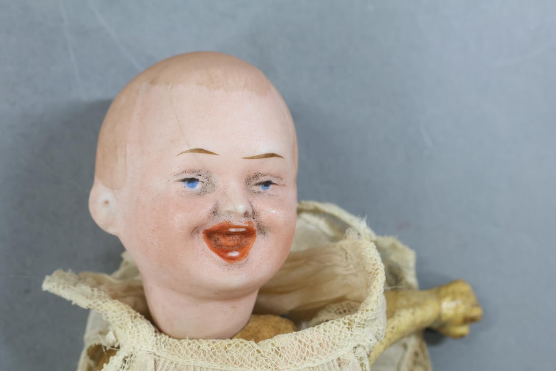 GERMAN BISQUE CHARACTER DOLLS. - 7