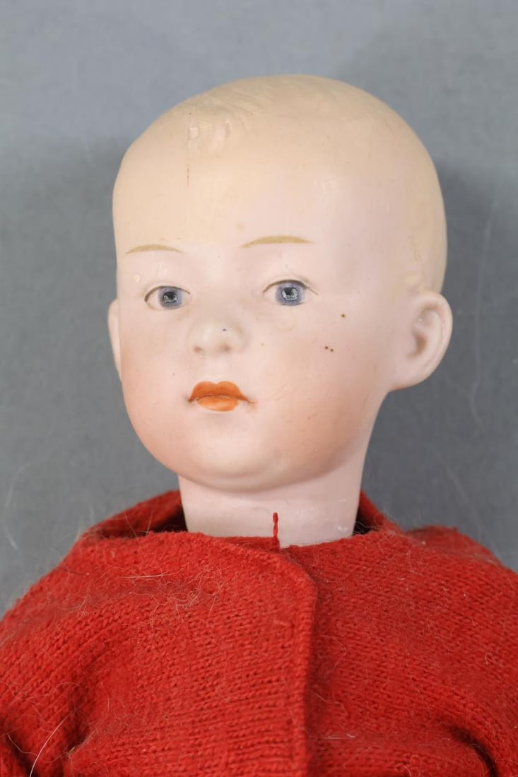 GERMAN BISQUE CHARACTER DOLLS. - 3