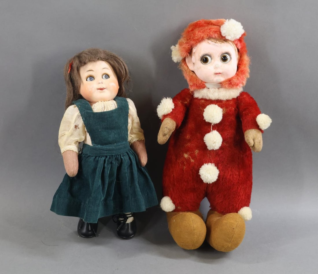 GOOGLY-EYE DOLLS. (1 of 10)