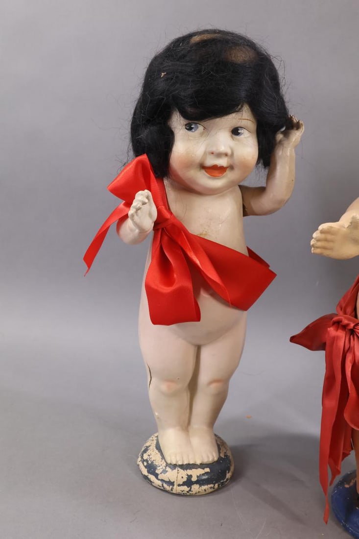 COMPOSITION/TYPE DOLLS. - 2