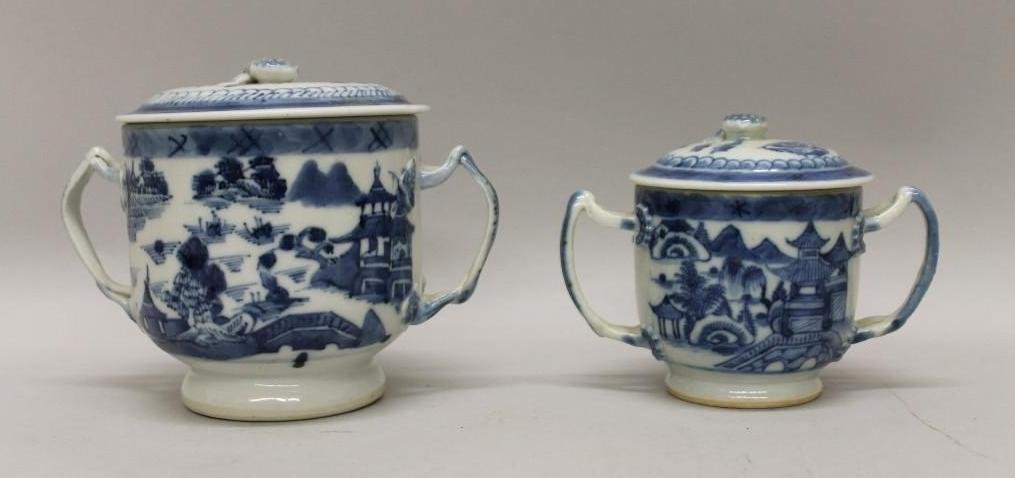Two Chinese Export Canton Bullion Cups (1 of 2)