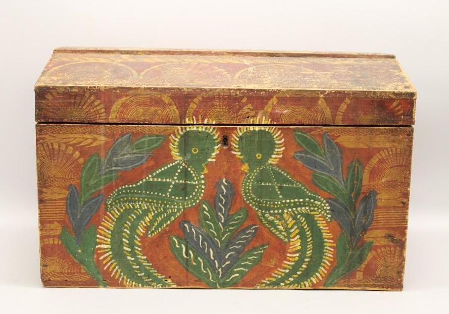 Paint-Decorated Chest (1 of 6)