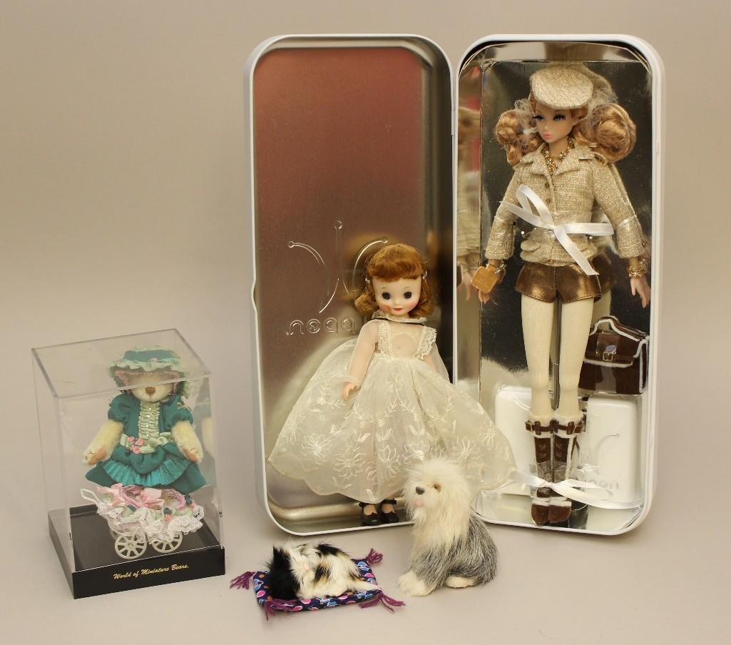 LOT - 8" 1957 HARD PLASTIC "BETSY McCALL" DOLL, (1 of 5)