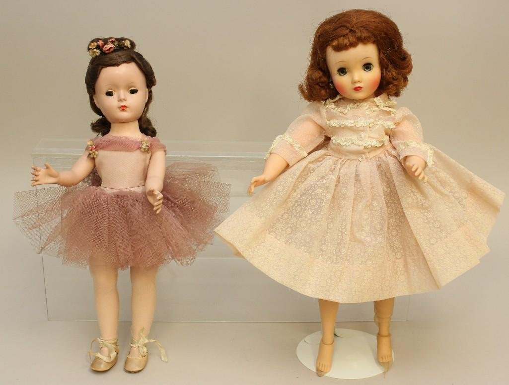PAIR OF TAGGED MADAME ALEXANDER DOLLS: (1 of 5)