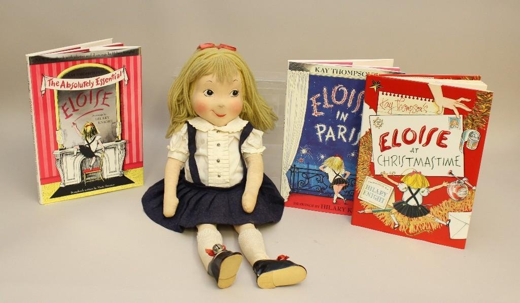 ELOISE LOT: CA. 1955 22" ALL ORIGINAL TAGGED CLOTH (1 of 5)